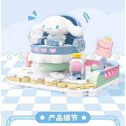 TOP TOY TC2303 2303 non  NÔI BẬP BÊNH CHO BÉ SANRIO SẢN PHẨM YÊU THÍCH CỦA NHỮNG CHÚ CHÓ TAI TO bộ đồ chơi xếp lắp ráp ghép mô hình CINNAMOROLL