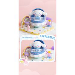 TOP TOY TC2303 2303 non  NÔI BẬP BÊNH CHO BÉ SANRIO SẢN PHẨM YÊU THÍCH CỦA NHỮNG CHÚ CHÓ TAI TO bộ đồ chơi xếp lắp ráp ghép mô hình CINNAMOROLL