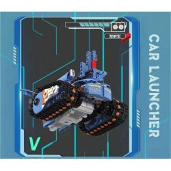 MouldKing 15078 Mould King 15078 non  ROBOT NĂM THAY ĐỔI CARL bộ đồ chơi xếp lắp ráp ghép mô hình  FIVE CHANGE ROBOT CARL Kỹ Thuật Công Nghệ Cao Mô Hình Phương Tiện 903 khối