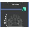 MouldKing 15078 Mould King 15078 non  ROBOT NĂM THAY ĐỔI CARL bộ đồ chơi xếp lắp ráp ghép mô hình  FIVE CHANGE ROBOT CARL Kỹ Thuật Công Nghệ Cao Mô Hình Phương Tiện 903 khối