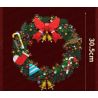 MouldKing 10073 Mould King 10073 non  VÒNG HOA BẠCH ĐÀN GIÁNG SINH bộ đồ chơi xếp lắp ráp ghép mô hình Creator CHRISTMAS EUCALYPTUS WREATH Sáng Tạo 1002 khối