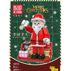 MouldKing 10072 Mould King 10072 non  ÔNG GIÀ NOEN bộ đồ chơi xếp lắp ráp ghép mô hình Creator SANTA CLAUS Sáng Tạo 2087 khối