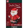 MouldKing 13116 Mould King 13116 non  ÔNG GIÀ NOEN bộ đồ chơi xếp lắp ráp ghép mô hình Creator SANTA CLAUS Sáng Tạo 666 khối