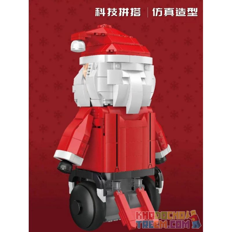 MouldKing 13116 Mould King 13116 non  ÔNG GIÀ NOEN bộ đồ chơi xếp lắp ráp ghép mô hình Creator SANTA CLAUS Sáng Tạo 666 khối