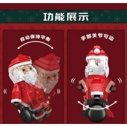 MouldKing 13116 Mould King 13116 non  ÔNG GIÀ NOEN bộ đồ chơi xếp lắp ráp ghép mô hình Creator SANTA CLAUS Sáng Tạo 666 khối