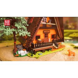 MouldKing 16053 Mould King 16053 non  CABIN TRONG RỪNG bộ đồ chơi xếp lắp ráp ghép mô hình Creator CABIN THE WOODS Sáng Tạo 3398 khối