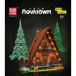 MouldKing 16053 Mould King 16053 non  CABIN TRONG RỪNG bộ đồ chơi xếp lắp ráp ghép mô hình Creator CABIN THE WOODS Sáng Tạo 3398 khối