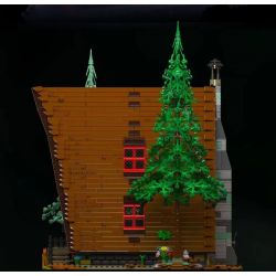 MouldKing 16053 Mould King 16053 non  CABIN TRONG RỪNG bộ đồ chơi xếp lắp ráp ghép mô hình Creator CABIN THE WOODS Sáng Tạo 3398 khối