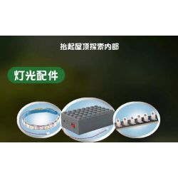 MouldKing 16053 Mould King 16053 non  CABIN TRONG RỪNG bộ đồ chơi xếp lắp ráp ghép mô hình Creator CABIN THE WOODS Sáng Tạo 3398 khối