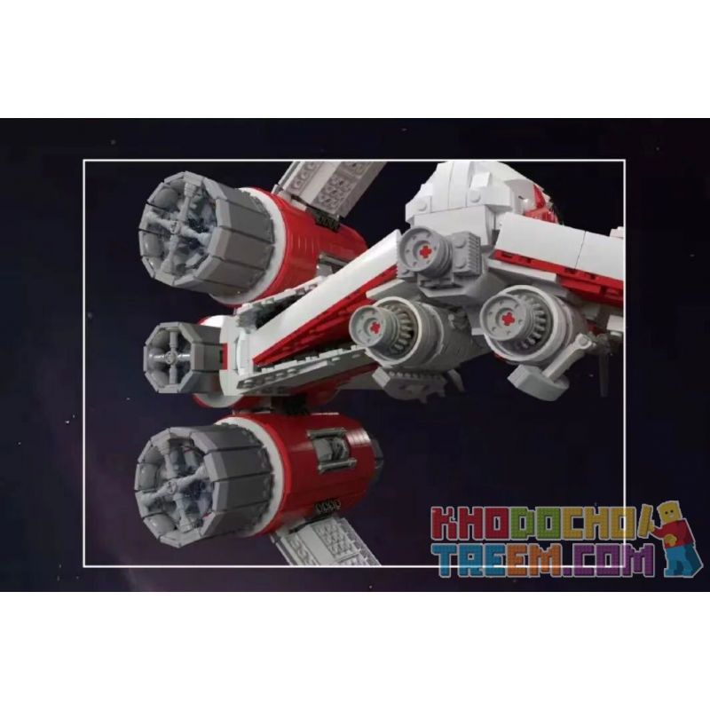 MouldKing 21047 Mould King 21047 non  MÁY BAY CHIẾN ĐẤU GIỮA CÁC VÌ SAO bộ đồ chơi xếp lắp ráp ghép mô hình Star Wars INTERSTELLAR RING FIGHTER Chiến Tranh Giữa Các Vì Sao 6003 khối