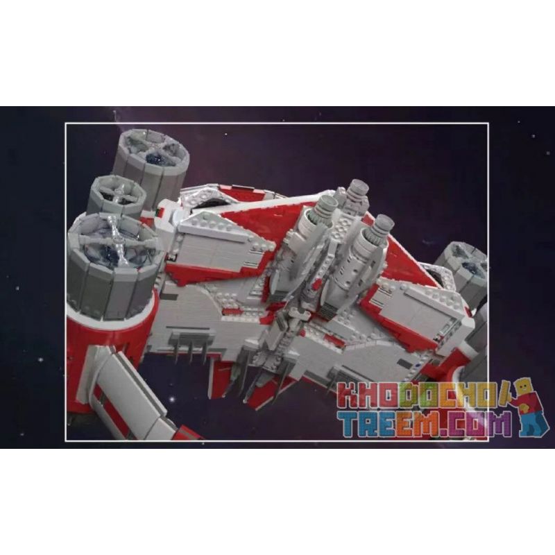 MouldKing 21047 Mould King 21047 non  MÁY BAY CHIẾN ĐẤU GIỮA CÁC VÌ SAO bộ đồ chơi xếp lắp ráp ghép mô hình Star Wars INTERSTELLAR RING FIGHTER Chiến Tranh Giữa Các Vì Sao 6003 khối