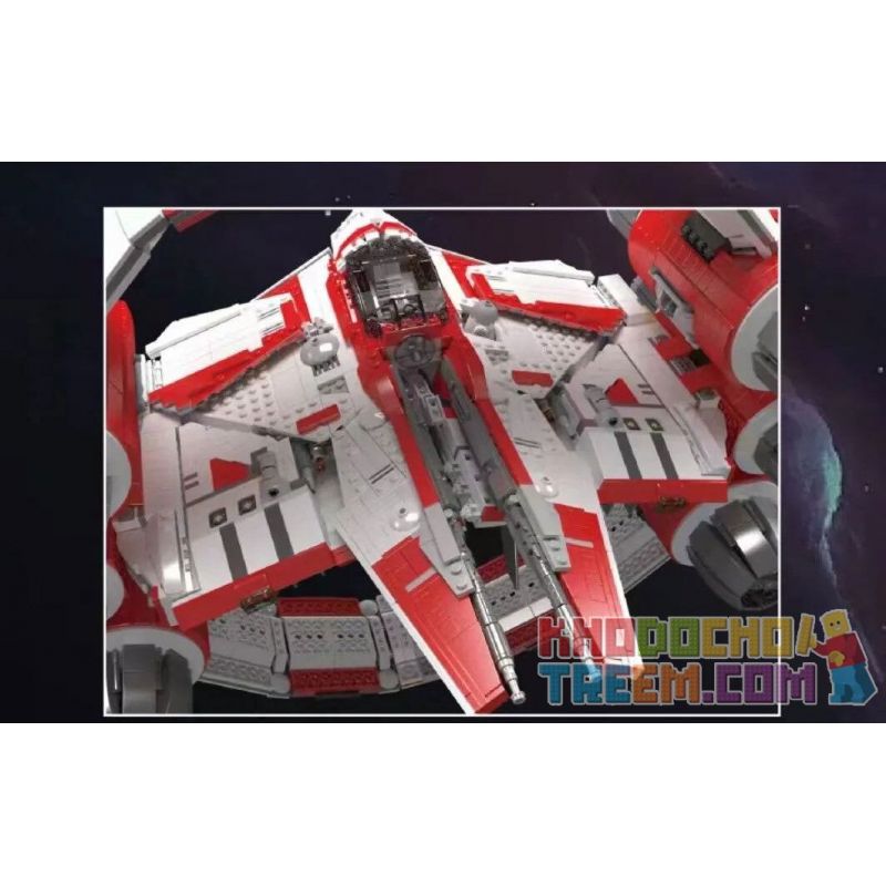 MouldKing 21047 Mould King 21047 non  MÁY BAY CHIẾN ĐẤU GIỮA CÁC VÌ SAO bộ đồ chơi xếp lắp ráp ghép mô hình Star Wars INTERSTELLAR RING FIGHTER Chiến Tranh Giữa Các Vì Sao 6003 khối