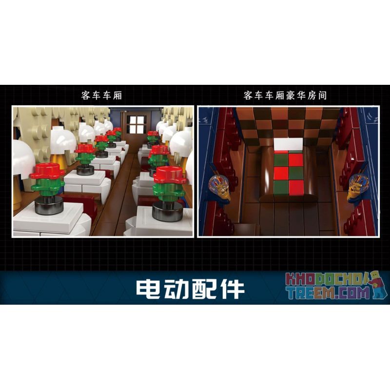 MouldKing 12025 Mould King 12025 non  ĐẦU MÁY HƠI NƯỚC ORIENT EXPRESS FRENCH RAILWAYS SNCF231 bộ đồ chơi xếp lắp ráp ghép mô hình City ORIENT EXPRESS-FRENCH RAILWAYS SNCF 231 STEAM LOCOMOTIVE Thành Phố 3898 khối