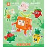FORANGE FC8292 8292 non  CÂU CHUYỆN TRÁI CÂY 6 LOẠI BERRY KHÓ CHỊU DỨA MÙ TÚI KHÍ ĐÀO CAM VUÔNG NIU GUO XIAO XIXI bộ đồ chơi xếp lắp ráp ghép mô hình 680 khối