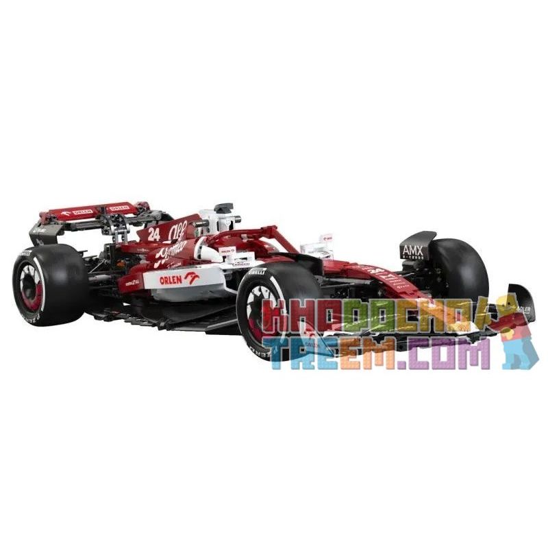 CADA DOUBLEE C64005 64005 non  XE ĐUA ALFA ROMEO 2022 F1 C42 tỷ lệ 1:8 bộ đồ chơi xếp lắp ráp ghép mô hình  ALFA ROMEO F1 TEAM ORLEN C42 2022 Kỹ Thuật Công Nghệ Cao Mô Hình Phương Tiện 1868 khối
