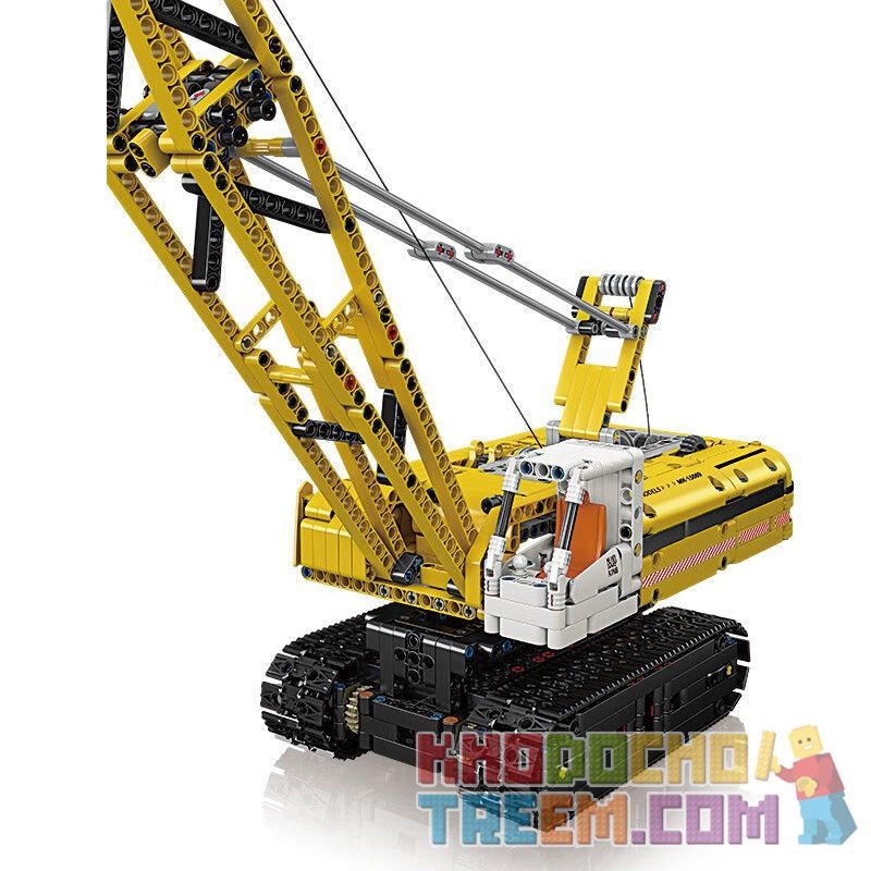 MouldKing 15070 15069 Mould King 15070 15069 non  CẦN CẨU BÁNH XÍCH MK bộ đồ chơi xếp lắp ráp ghép mô hình  MK CRAWLER CRANE Kỹ Thuật Công Nghệ Cao Mô Hình Phương Tiện 1292 khối