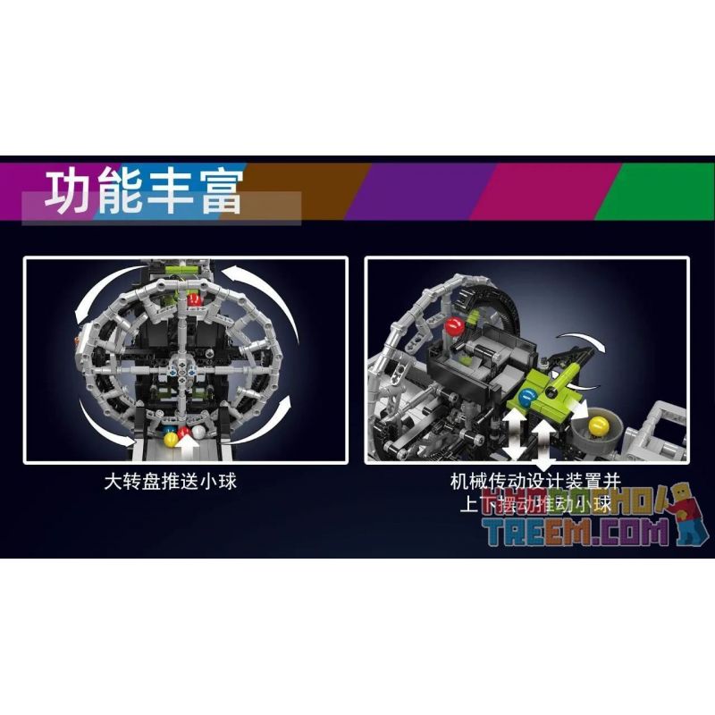 MouldKing 26011 Mould King 26011 REBRICKABLE MOC-103725 103725 MOC103725 non  NHÀ MÁY SẢN XUẤT DÂY CHUYỀN LẮP RÁP GBC BÀN XOAY GẦU bộ đồ chơi xếp lắp ráp ghép mô hình  BUCKETS BIG WHEEL Kỹ Thuật Công Nghệ Cao Mô Hình Phương Tiện 2026 khối