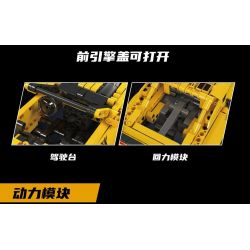 MouldKing 15081 Mould King 15081 non  KÉO LẠI CON ONG XE bộ đồ chơi xếp lắp ráp ghép mô hình  BUMBLEBEE PULL BACK CAR Kỹ Thuật Công Nghệ Cao Mô Hình Phương Tiện 736 khối
