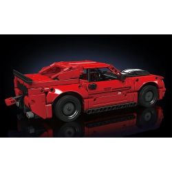 MouldKing 15080 Mould King 15080 non  NGƯỜI THÁCH ĐẤU JAI ALAI bộ đồ chơi xếp lắp ráp ghép mô hình  CHALLENGER PULL BACK CAR Kỹ Thuật Công Nghệ Cao Mô Hình Phương Tiện 738 khối