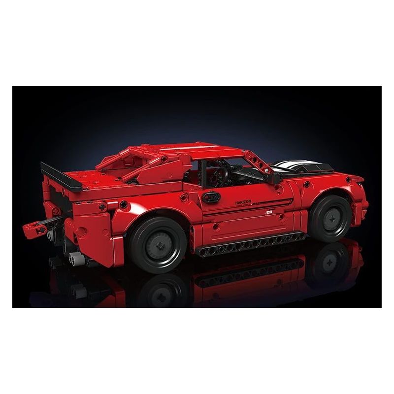 MouldKing 15080 Mould King 15080 non  NGƯỜI THÁCH ĐẤU JAI ALAI bộ đồ chơi xếp lắp ráp ghép mô hình  CHALLENGER PULL BACK CAR Kỹ Thuật Công Nghệ Cao Mô Hình Phương Tiện 738 khối