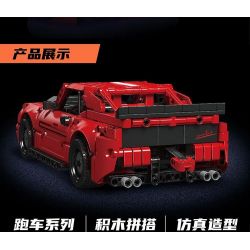 MouldKing 15080 Mould King 15080 non  NGƯỜI THÁCH ĐẤU JAI ALAI bộ đồ chơi xếp lắp ráp ghép mô hình  CHALLENGER PULL BACK CAR Kỹ Thuật Công Nghệ Cao Mô Hình Phương Tiện 738 khối