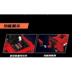 MouldKing 15080 Mould King 15080 non  NGƯỜI THÁCH ĐẤU JAI ALAI bộ đồ chơi xếp lắp ráp ghép mô hình  CHALLENGER PULL BACK CAR Kỹ Thuật Công Nghệ Cao Mô Hình Phương Tiện 738 khối