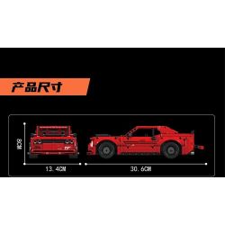 MouldKing 15080 Mould King 15080 non  NGƯỜI THÁCH ĐẤU JAI ALAI bộ đồ chơi xếp lắp ráp ghép mô hình  CHALLENGER PULL BACK CAR Kỹ Thuật Công Nghệ Cao Mô Hình Phương Tiện 738 khối