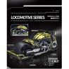 PanlosBrick 672110 Panlos Brick 672110 non  ĐẦU MÁY MA ĐÊM 1:5 bộ đồ chơi xếp lắp ráp ghép mô hình  LOCOMOTIVE Kỹ Thuật Công Nghệ Cao Mô Hình Phương Tiện 2427 khối