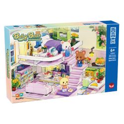 ZHEGAO 613012 non  CĂN HỘ BẢO HÙNG HUAHUA bộ đồ chơi xếp lắp ráp ghép mô hình BABY BEAR APARTMENT 1110 khối