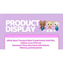 ZHEGAO 613012 non  CĂN HỘ BẢO HÙNG HUAHUA bộ đồ chơi xếp lắp ráp ghép mô hình BABY BEAR APARTMENT 1110 khối