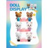 ZHEGAO 613011 non  CHUNG CƯ BẢO HÙNG LAI bộ đồ chơi xếp lắp ráp ghép mô hình BABY BEAR APARTMENT 1165 khối
