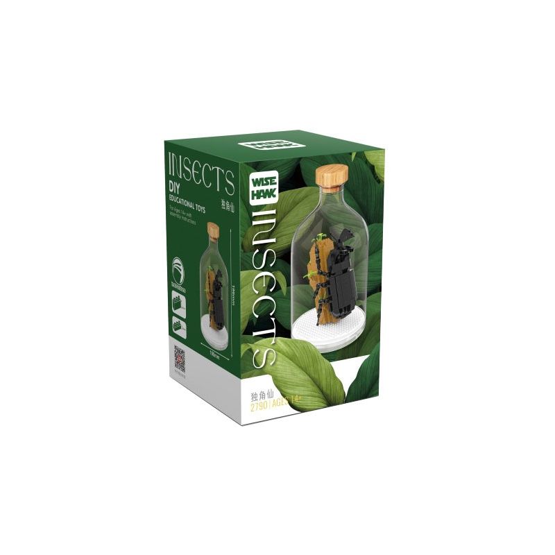 WISE HAWK 2790 non  CON KỲ LÂN bộ đồ chơi xếp lắp ráp ghép mô hình INSECT
