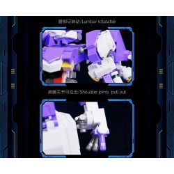 QIZHILE 90061 non  RX226 WOTAN bộ đồ chơi xếp lắp ráp ghép mô hình TACTICAL ARMOR