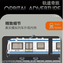 FORANGE FC1702 1702 non  HÀNH TRÌNH ĐƯỜNG SẮT XE ĐIỆN HỒNG KÔNG bộ đồ chơi xếp lắp ráp ghép mô hình City ORBITAL ADVENTURE TRAMWAYS HONG KONG Thành Phố 783 khối