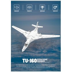 REOBRIX 33036 non  MÁY BAY NÉM BOM TU-160 bộ đồ chơi xếp lắp ráp ghép mô hình Creator TU-160 STRATEGIC BOMBER Sáng Tạo 1598 khối REOBRIX 33036 non  MÁY BAY NÉM BOM TU-160 bộ đồ chơi xếp lắp ráp ghép mô hình Creator TU-160 STRATEGIC BOMBER Sáng Tạo 1598 khối