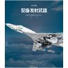 REOBRIX 33036 non  MÁY BAY NÉM BOM TU-160 bộ đồ chơi xếp lắp ráp ghép mô hình Creator TU-160 STRATEGIC BOMBER Sáng Tạo 1598 khối