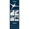 REOBRIX 33036 non  MÁY BAY NÉM BOM TU-160 bộ đồ chơi xếp lắp ráp ghép mô hình Creator TU-160 STRATEGIC BOMBER Sáng Tạo 1598 khối