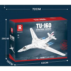 REOBRIX 33036 non  MÁY BAY NÉM BOM TU-160 bộ đồ chơi xếp lắp ráp ghép mô hình Creator TU-160 STRATEGIC BOMBER Sáng Tạo 1598 khối REOBRIX 33036 non  MÁY BAY NÉM BOM TU-160 bộ đồ chơi xếp lắp ráp ghép mô hình Creator TU-160 STRATEGIC BOMBER Sáng Tạo 1598 khối