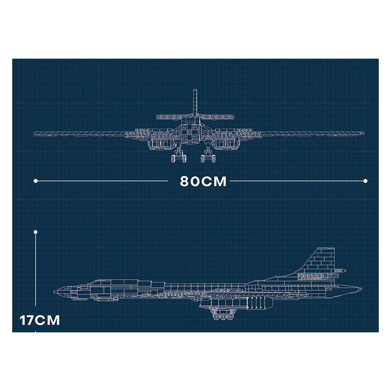 REOBRIX 33036 non  MÁY BAY NÉM BOM TU-160 bộ đồ chơi xếp lắp ráp ghép mô hình Creator TU-160 STRATEGIC BOMBER Sáng Tạo 1598 khối REOBRIX 33036 non  MÁY BAY NÉM BOM TU-160 bộ đồ chơi xếp lắp ráp ghép mô hình Creator TU-160 STRATEGIC BOMBER Sáng Tạo 1598 khối