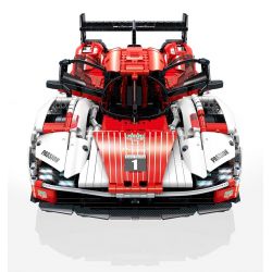 GULY 10615 non  XE ĐUA PORSCHE 963 tỷ lệ 1:8 bộ đồ chơi xếp lắp ráp ghép mô hình  PORSCHE 963 SPORTCAR Kỹ Thuật Công Nghệ Cao Mô Hình Phương Tiện 3460 khối