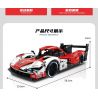 GULY 10615 non  XE ĐUA PORSCHE 963 tỷ lệ 1:8 bộ đồ chơi xếp lắp ráp ghép mô hình  PORSCHE 963 SPORTCAR Kỹ Thuật Công Nghệ Cao Mô Hình Phương Tiện 3460 khối