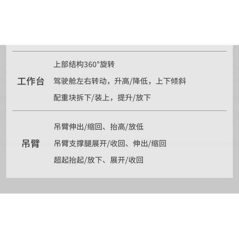 UBRICKS E1001 1001 non  CẦN CẨU XÂY DỰNG LIEBHERR LTM 11200 tỷ lệ 1:20 bộ đồ chơi xếp lắp ráp ghép mô hình  Kỹ Thuật Công Nghệ Cao Mô Hình Phương Tiện 9177 khối