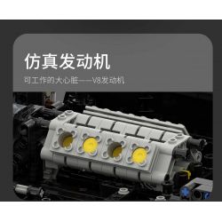 UBRICKS E1001 1001 non  CẦN CẨU XÂY DỰNG LIEBHERR LTM 11200 tỷ lệ 1:20 bộ đồ chơi xếp lắp ráp ghép mô hình  Kỹ Thuật Công Nghệ Cao Mô Hình Phương Tiện 9177 khối