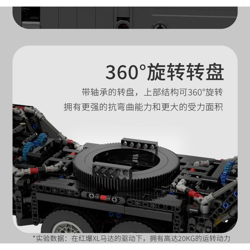 UBRICKS E1001 1001 non  CẦN CẨU XÂY DỰNG LIEBHERR LTM 11200 tỷ lệ 1:20 bộ đồ chơi xếp lắp ráp ghép mô hình  Kỹ Thuật Công Nghệ Cao Mô Hình Phương Tiện 9177 khối