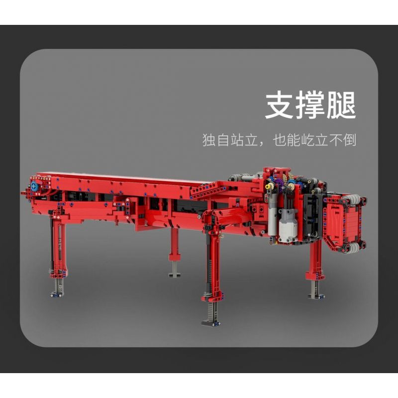 UBRICKS E1001 1001 non  CẦN CẨU XÂY DỰNG LIEBHERR LTM 11200 tỷ lệ 1:20 bộ đồ chơi xếp lắp ráp ghép mô hình  Kỹ Thuật Công Nghệ Cao Mô Hình Phương Tiện 9177 khối