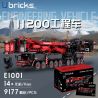 UBRICKS E1001 1001 non  CẦN CẨU XÂY DỰNG LIEBHERR LTM 11200 tỷ lệ 1:20 bộ đồ chơi xếp lắp ráp ghép mô hình  Kỹ Thuật Công Nghệ Cao Mô Hình Phương Tiện 9177 khối