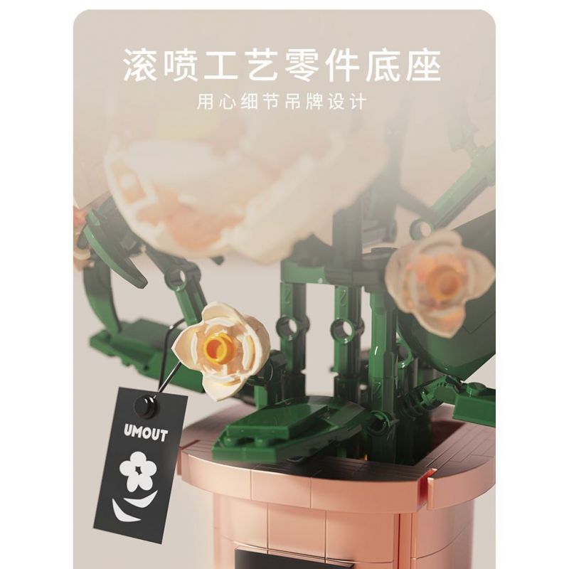 TAKUKI T6006 6006 non  TIỆC SÂN VƯỜN HOA BĂNG MÙA ĐÔNG bộ đồ chơi xếp lắp ráp ghép mô hình Creator Sáng Tạo