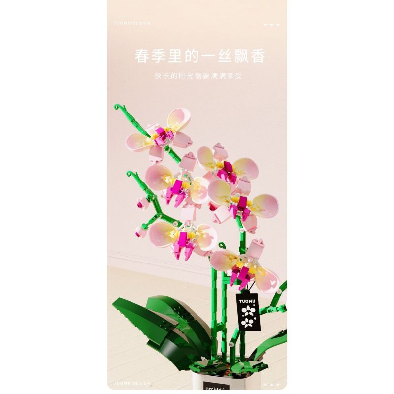 TAKUKI T6005 6005 non  TIỆC SÂN VƯỜN GẶP GỠ MÙA XUÂN bộ đồ chơi xếp lắp ráp ghép mô hình Creator Sáng Tạo