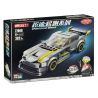 YIMU 77008 non  MERCEDES BENZ AMG bộ đồ chơi xếp lắp ráp ghép mô hình Speed Champions Racing Cars Đua Xe Công Thức 302 khối