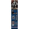 POLLOCK 70001 non  NGƯỜI SẮT 7 MÔ HÌNH bộ đồ chơi xếp lắp ráp ghép mô hình Super Heroes Siêu Nhân Anh Hùng